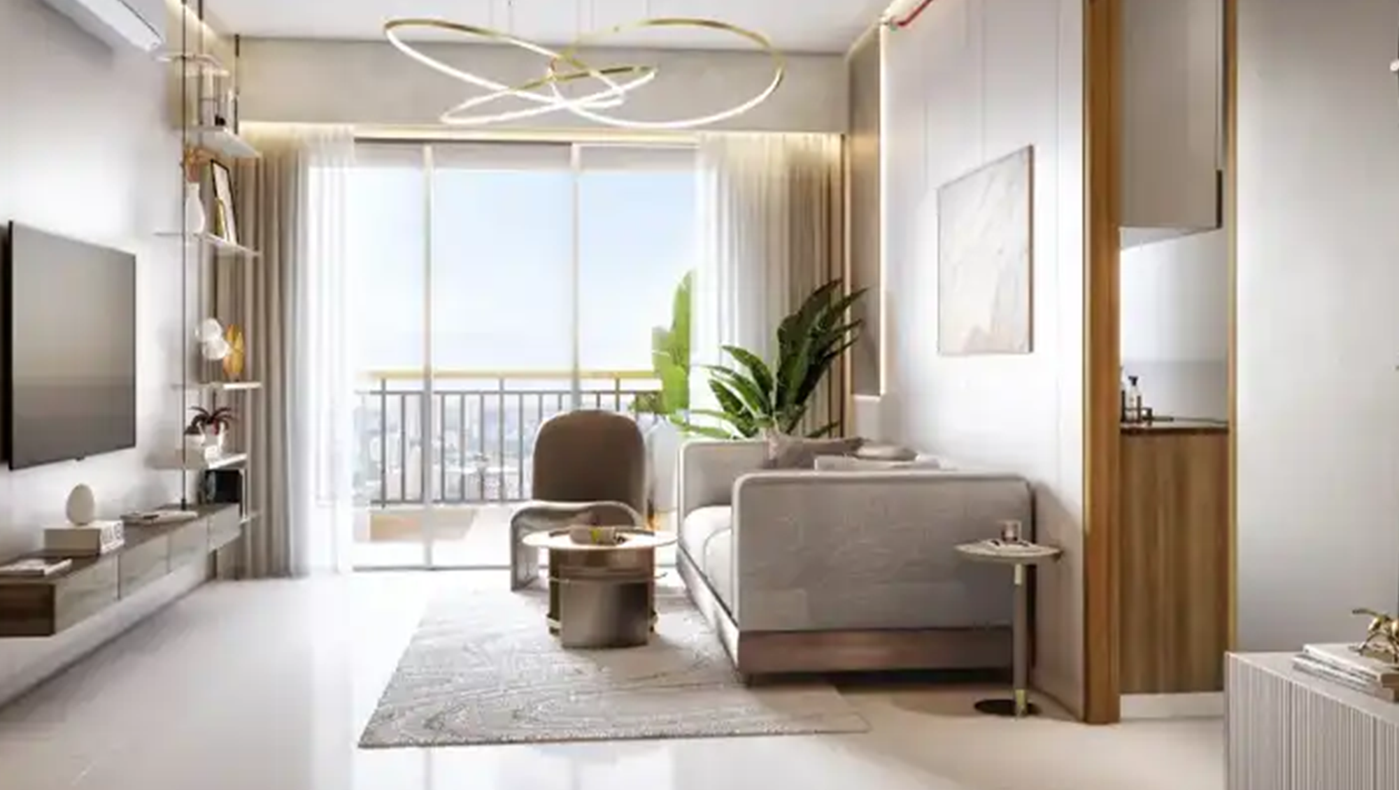 Shapoorji Pallonji Hinjewadi Living Room